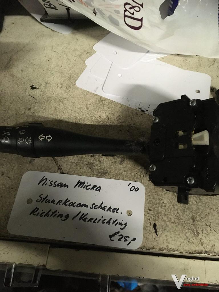 nissan micra combischakelaar '00, Auto-onderdelen, Dashboard en Schakelaars, Gebruikt, Ophalen of Verzenden