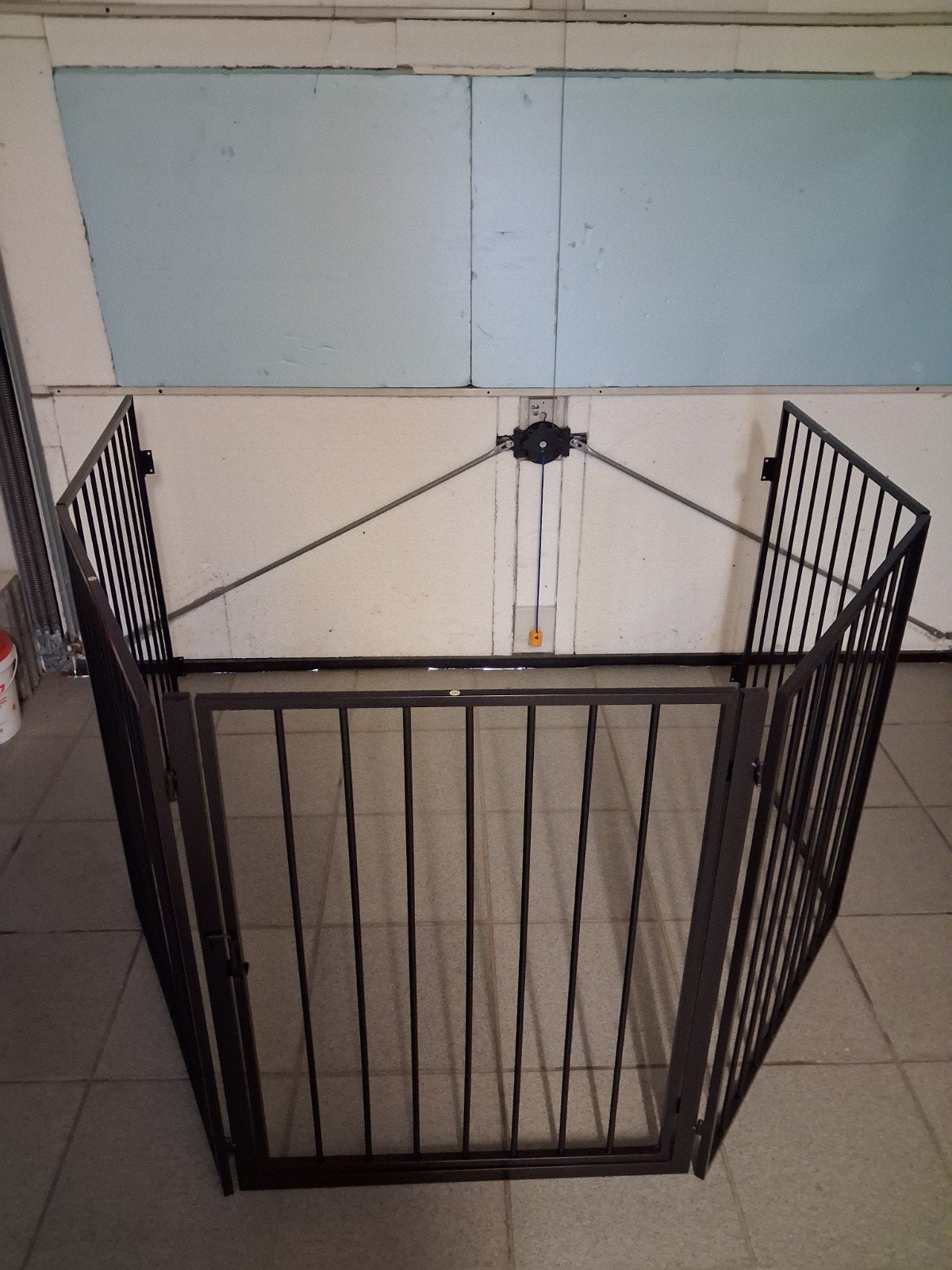 barrière protection feu pour enfant, Enlèvement, Comme neuf, Métal ou Fer, Barrière de sécurité