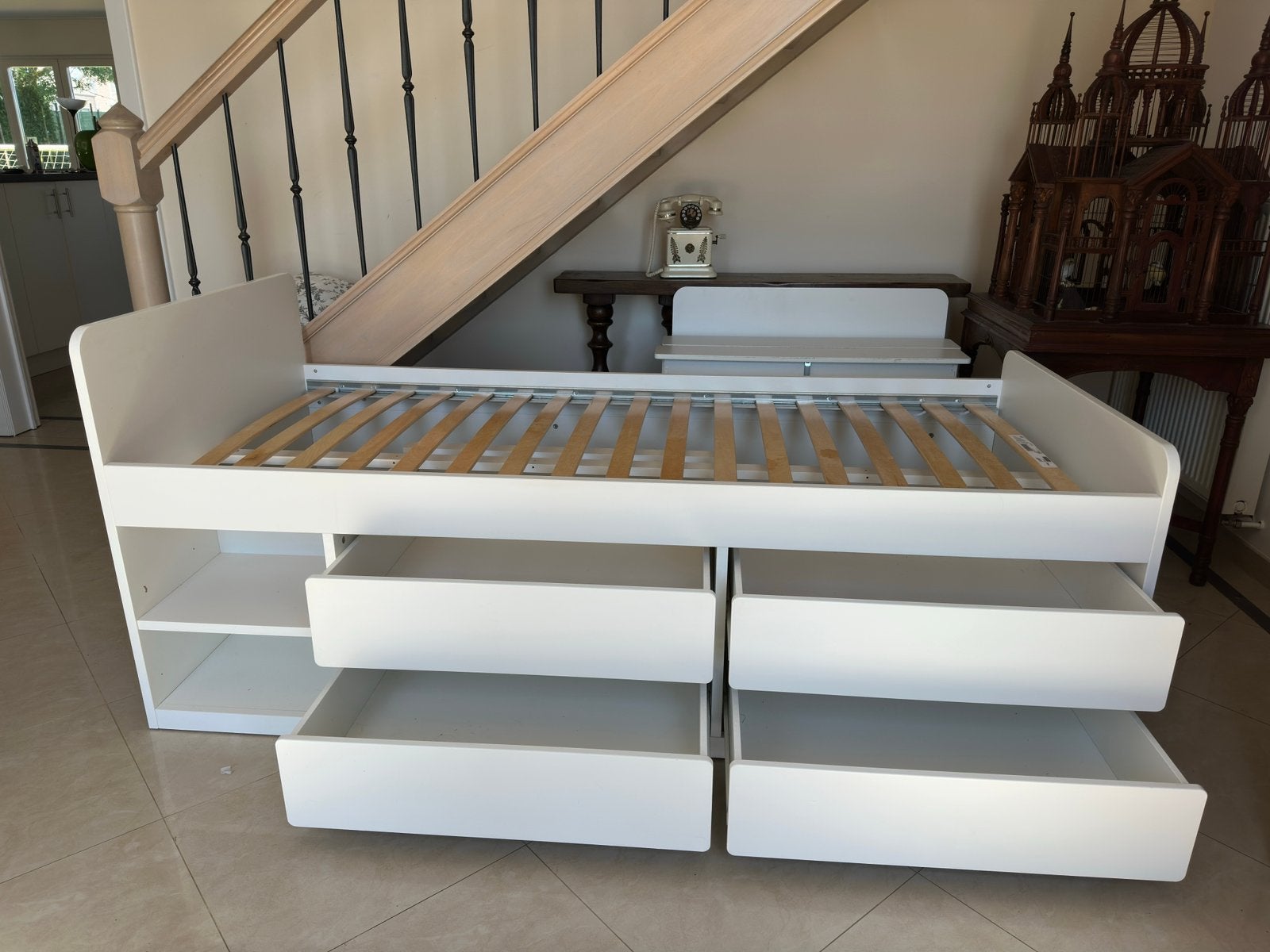 Bed ikea 90x200, 90 cm, Une personne, Enlèvement, Utilisé