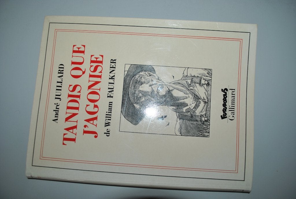 Faulkner/Juillard "Tandis que j'agonise" Futuropolis 1991, Livres, Enlèvement ou Envoi, Utilisé, Belgique