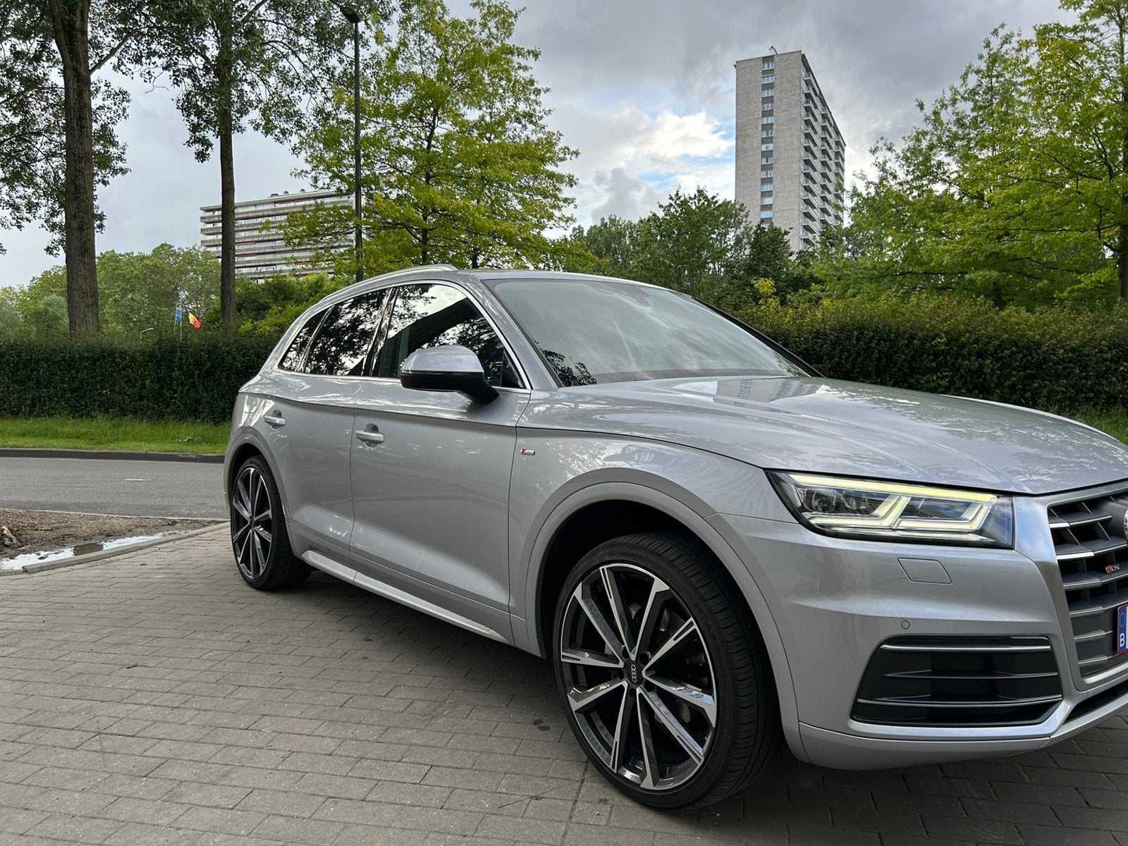 Audi Q5 Sline 2.0TDI, Autos, Achat, Entreprise, Q5, Boîte manuelle