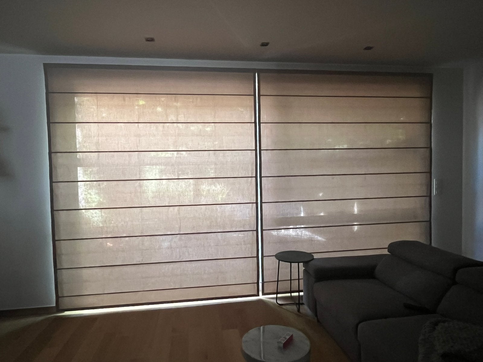 Stijlvolle optrekgordijnen, Huis en Inrichting, Stoffering | Gordijnen en Lamellen, Ophalen, 215 cm, Vouwgordijn, 260 cm