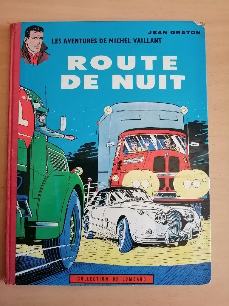 BD Michel Vaillant 4. Route de nuit - Jean Graton E.O.1962, Une BD, Enlèvement ou Envoi, Jean Graton