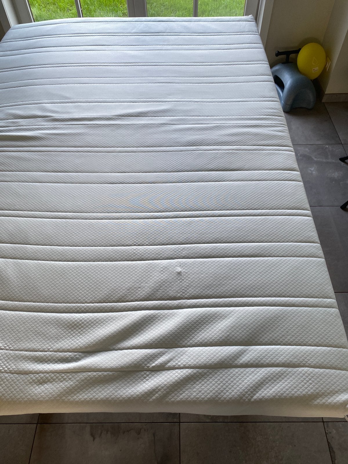 Toper matras voor frans bed, Caravans en Kamperen, Ophalen, Zo goed als nieuw