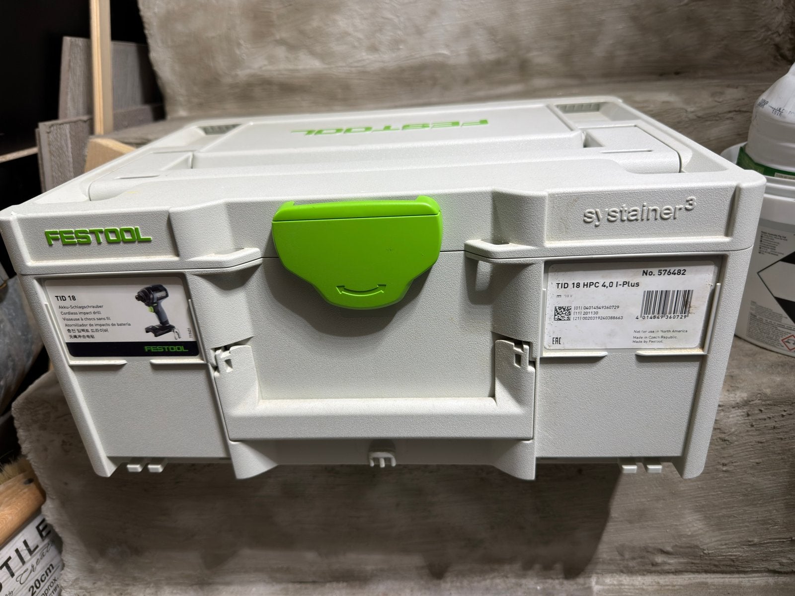 Festool TID 18, Ophalen of Verzenden, Zo goed als nieuw