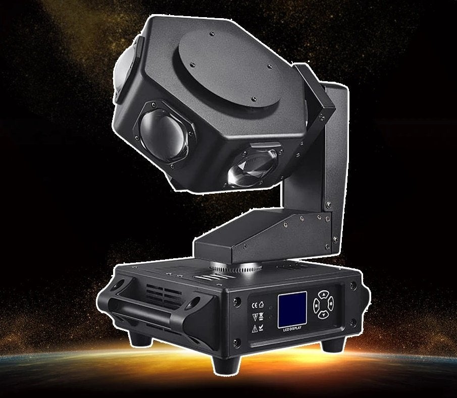 Nieuwe First Class 6 x 80W Led Ufo Movinghead, Muziek en Instrumenten, Ophalen of Verzenden, Nieuw, Licht, Geluidgestuurd