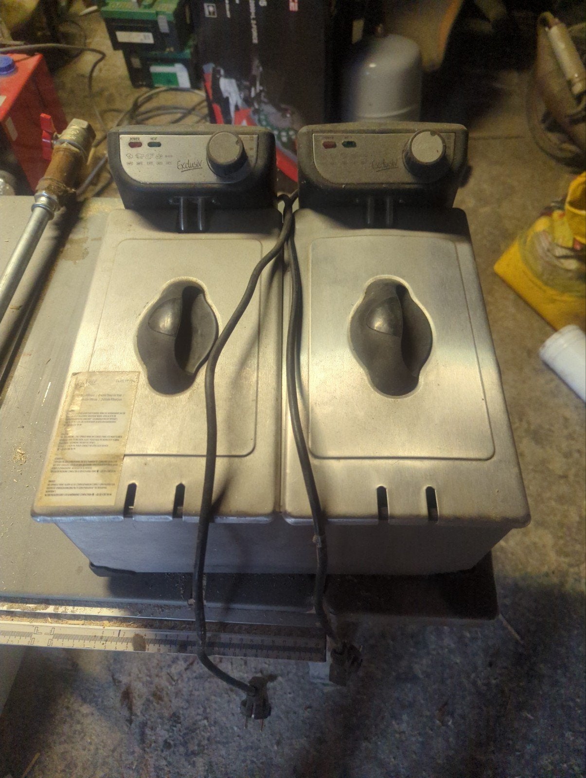 Dubbele friteuse fritel exclusive ft101, Electroménager, Enlèvement