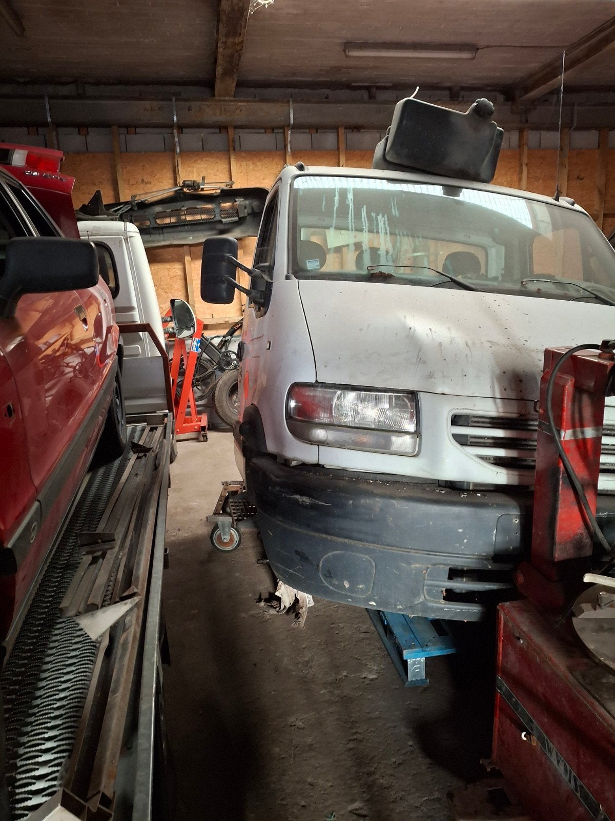 vend pour piece Cabine Renault mascott 110 dci complète, Auto's, Bedrijf, Te koop, Renault