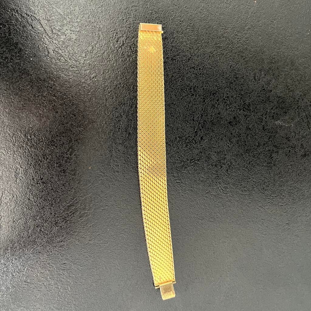 Prachtige 18K (750) Gouden Vintage Armband, Antiek en Kunst, Antiek | Zilver en Goud, Ophalen