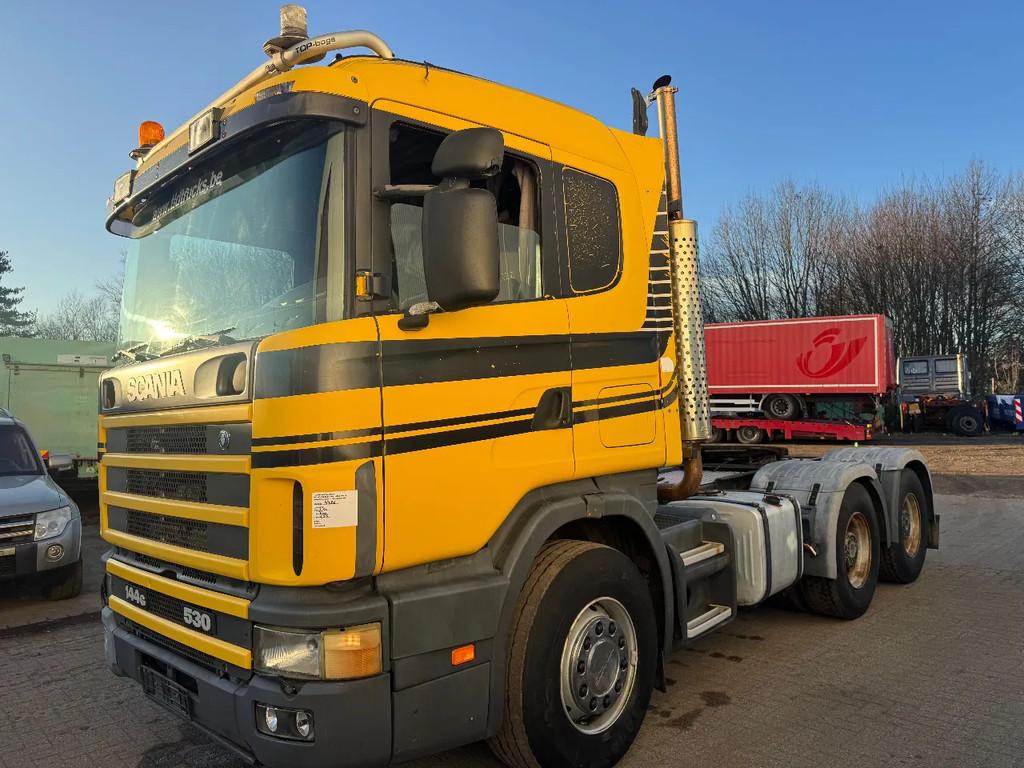 Scania R144-530 V8 *144G530-V8-FRENCH TRUCK* (bj 1999), Auto's, Vrachtwagens, Achterwielaandrijving, Bedrijf, Airconditioning