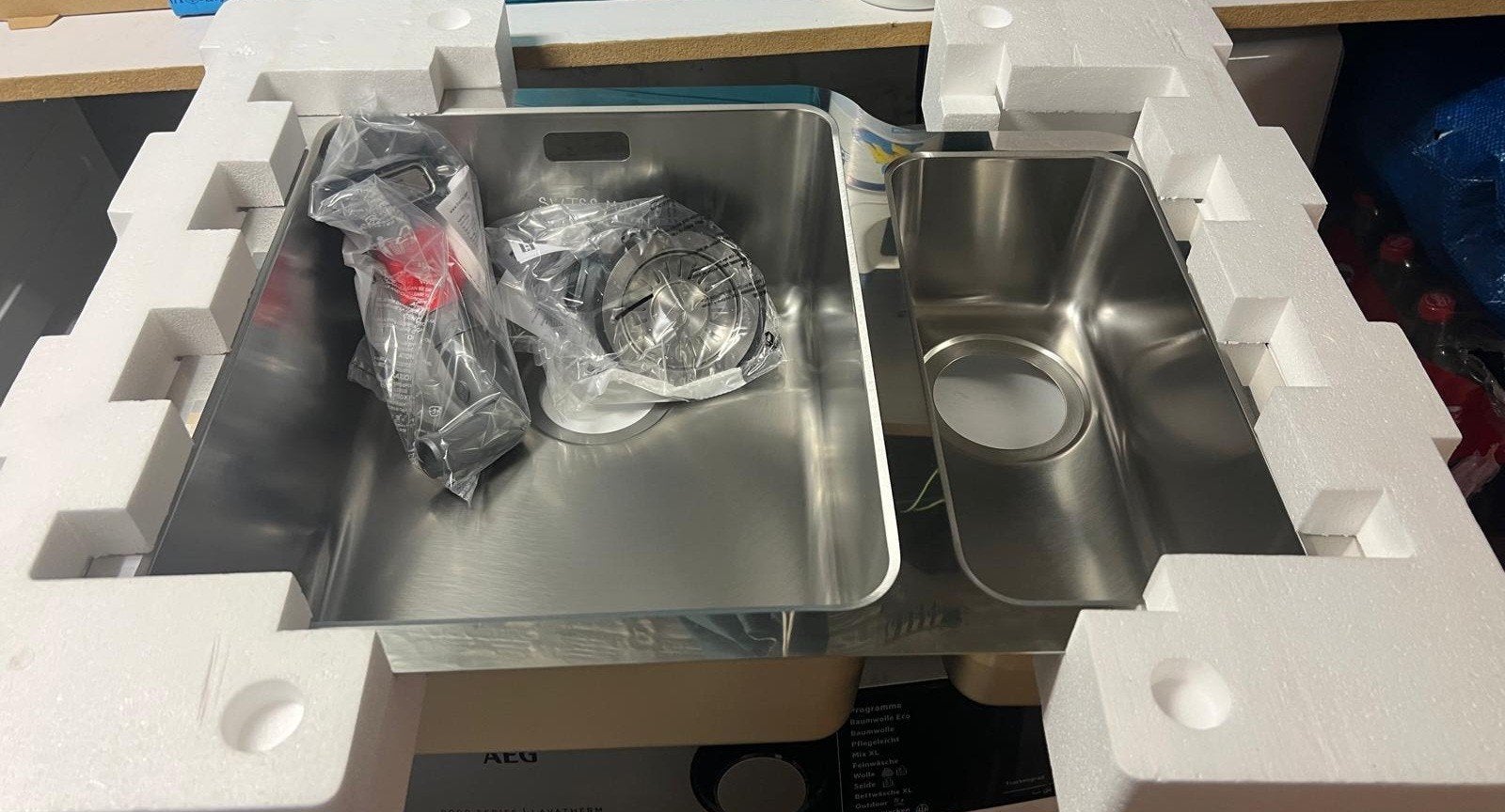 Evier inox Franke Kubus KBX, Enlèvement ou Envoi, Neuf
