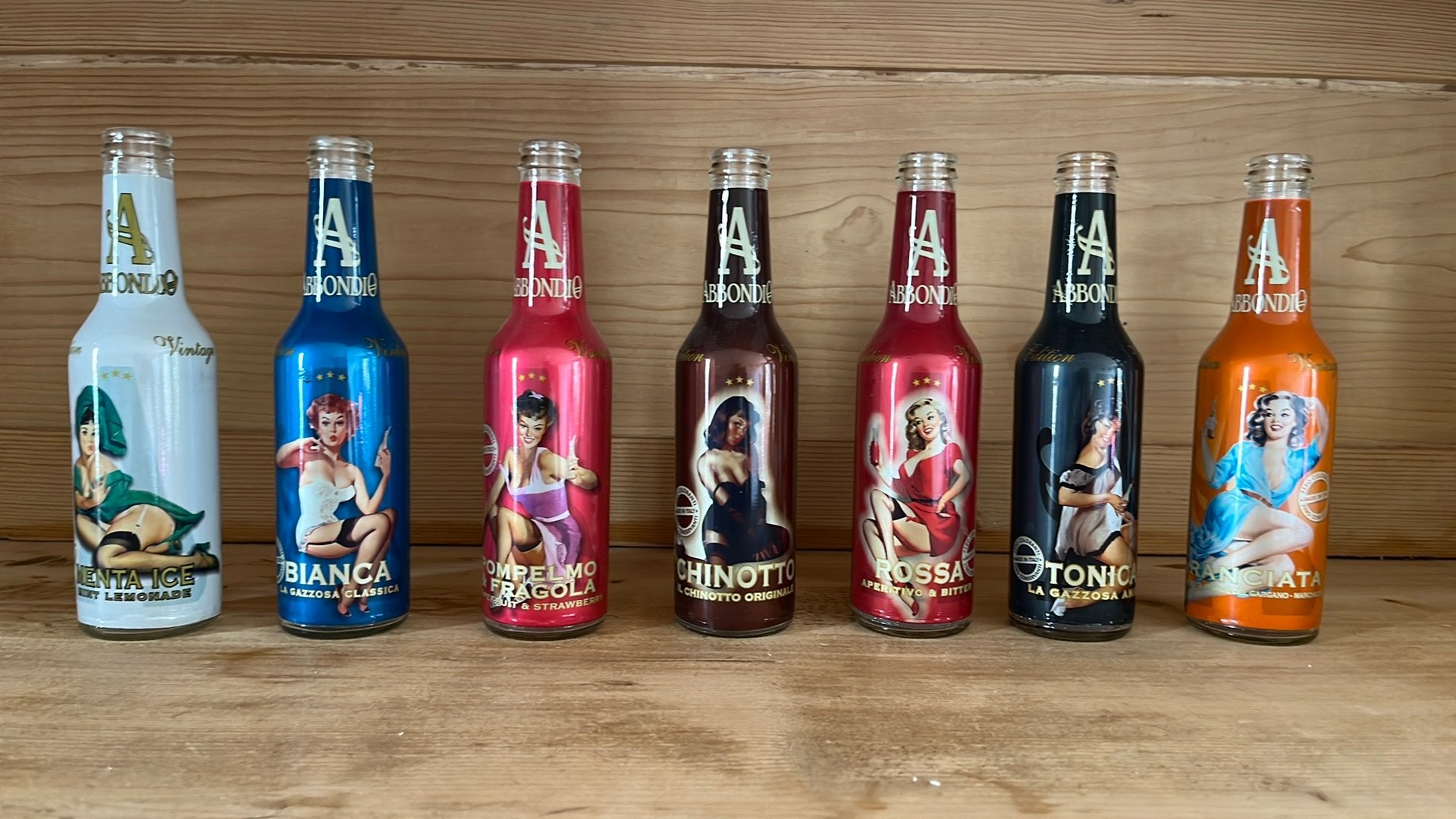 Sierflesjes limonade pin up stijl, Antiek en Kunst, Ophalen