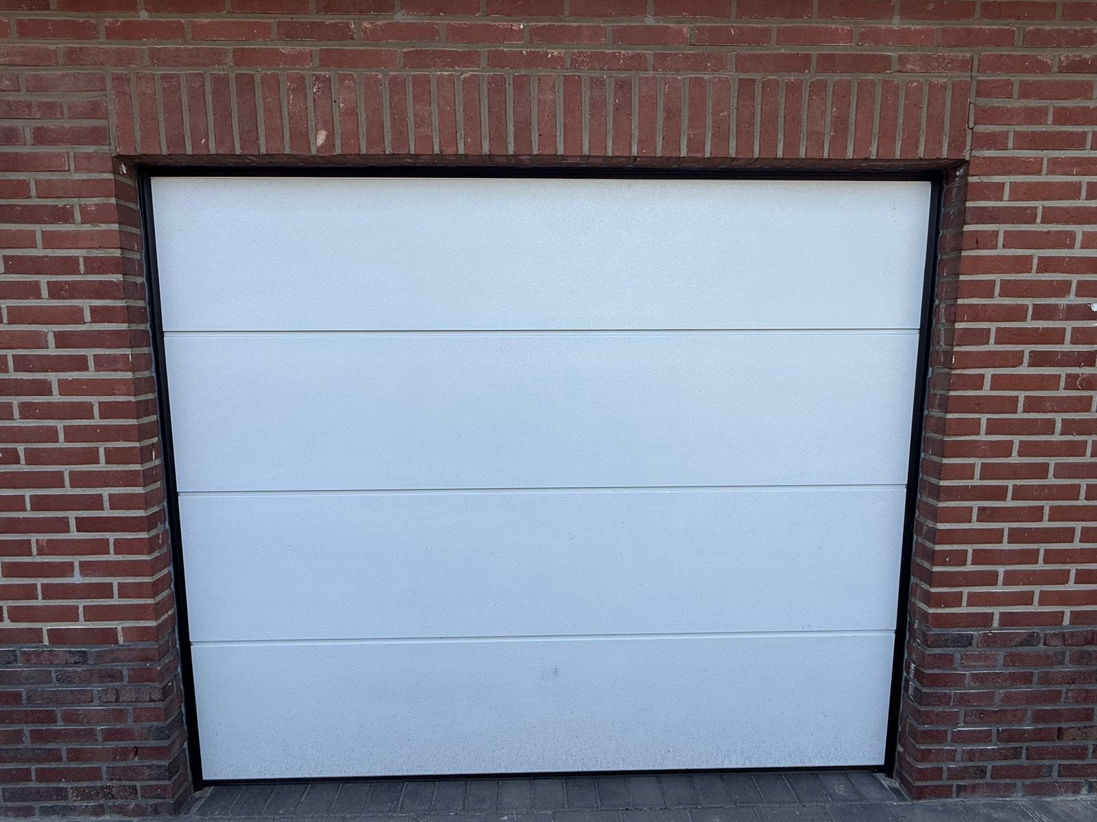 Garagedeur met elektrische opener, 236x200 cm, Bricolage & Construction, Enlèvement, Comme neuf