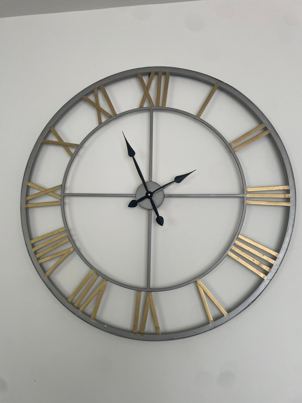 Wandklok maison du monde, Huis en Inrichting, Woonaccessoires | Klokken, Ophalen, Zo goed als nieuw, Wandklok