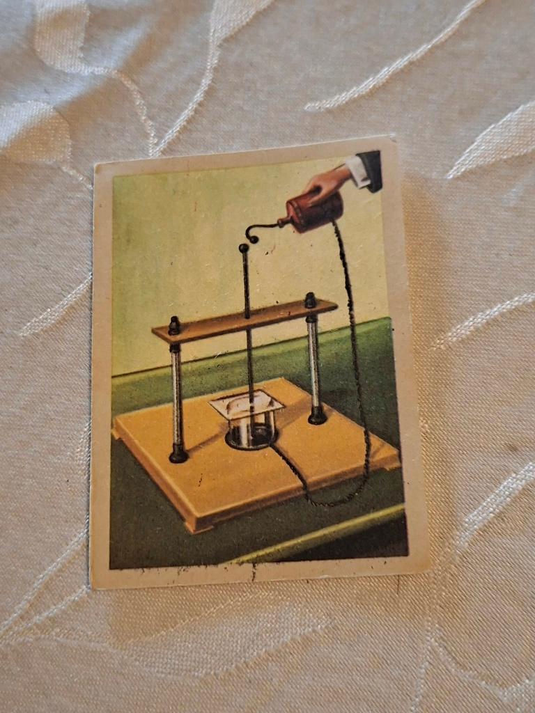 Prentje/Chromo : De Leidse fles/Chocolade Jacques, Enlèvement ou Envoi, Comme neuf, Autres sujets/thèmes, Gravure