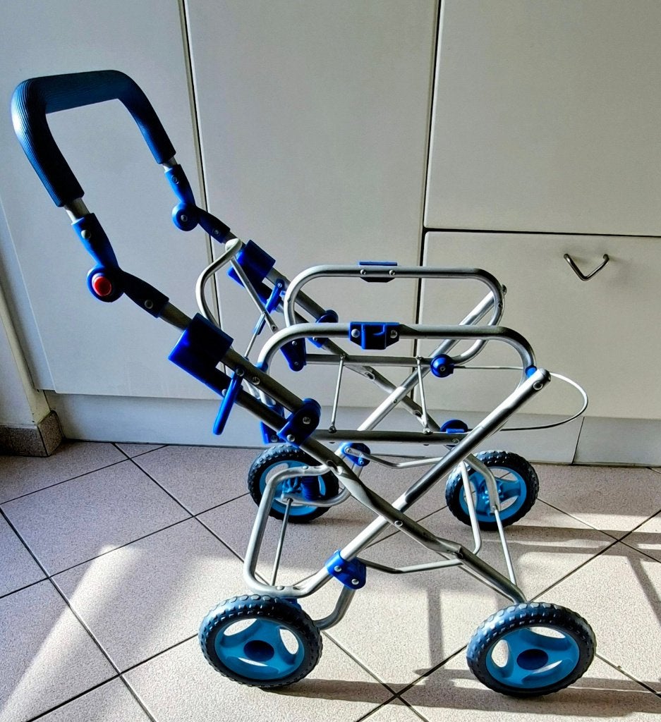 Kinderwagen en draagzak om mee te spelen, Kinderen en Baby's, Ophalen, Gebruikt, Bouwen