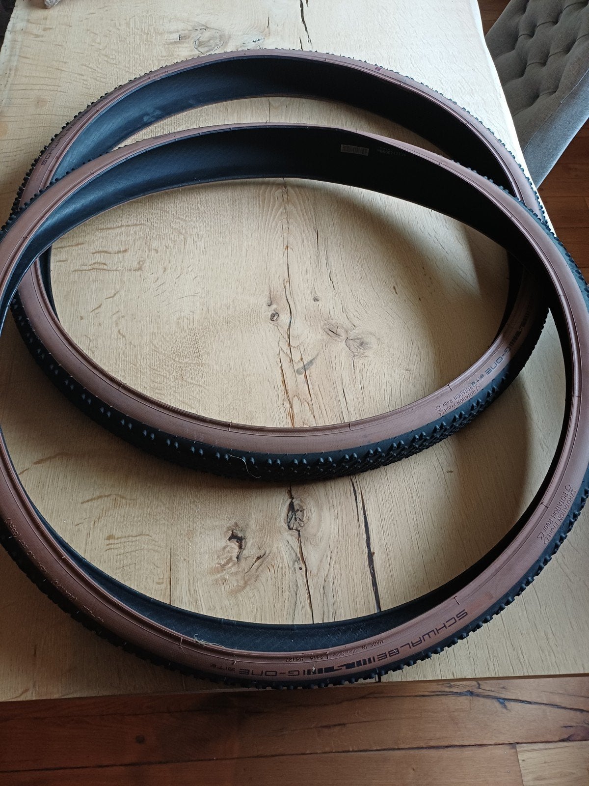 Gravelbanden 2 stuks. schwalbe. G-one bite., Vélos & Vélomoteurs, Vélos Pièces, Caoutchouc, Pneu, Enlèvement ou Envoi, Gravelbike