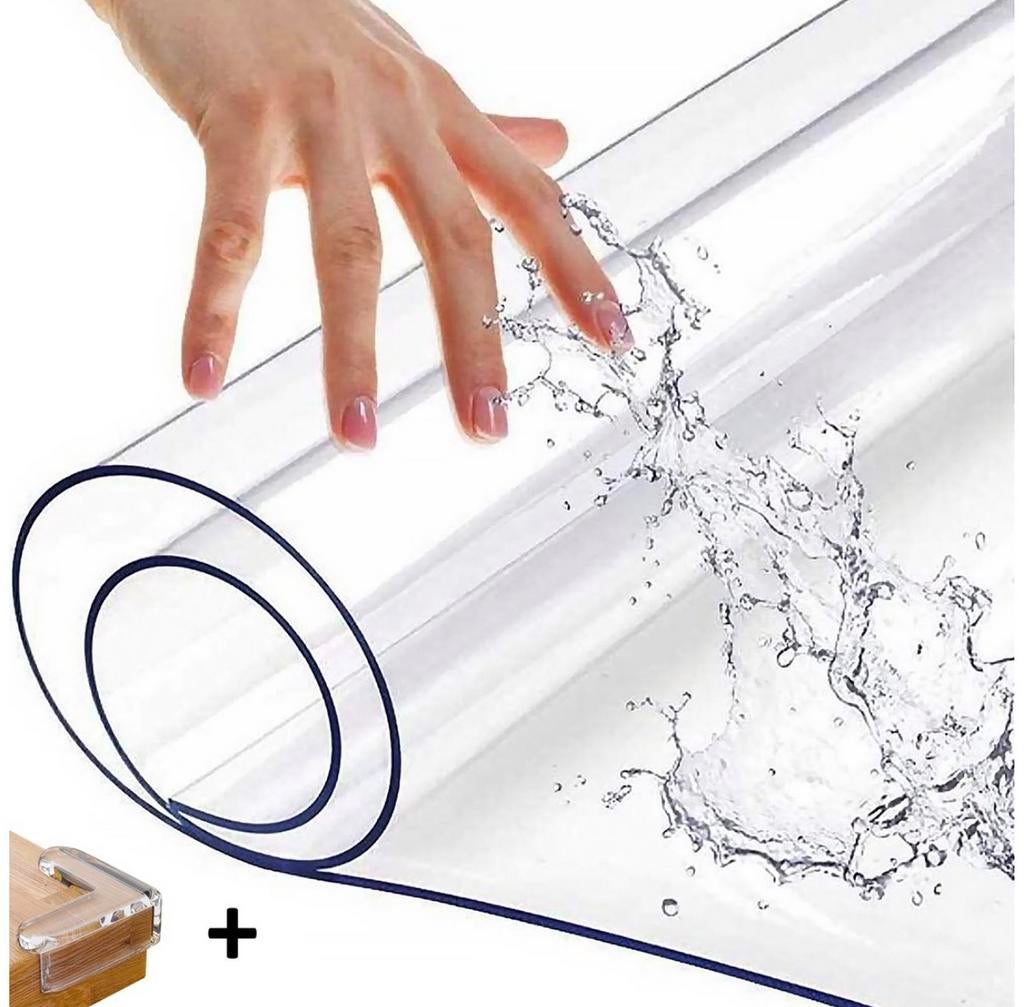Lenx Tafelzeil glashelder - 100x200 cm - Dikte: 2,2mm, Ophalen of Verzenden, Nieuw