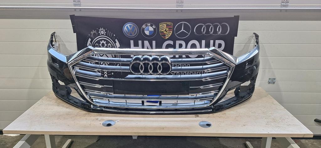 Voorbumper Audi A8 4N D5 ->'18 KLS 6xPDC, Auto-onderdelen, Gebruikt, -, Voor, -