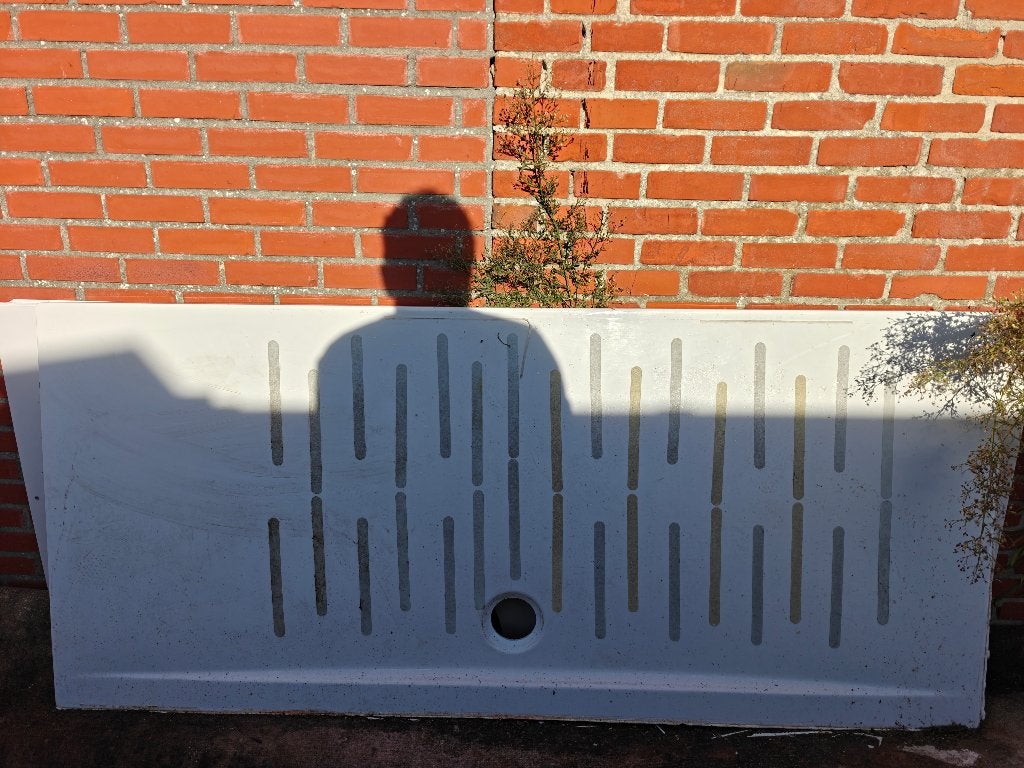 Douchebak, Ophalen, Gebruikt, Douche