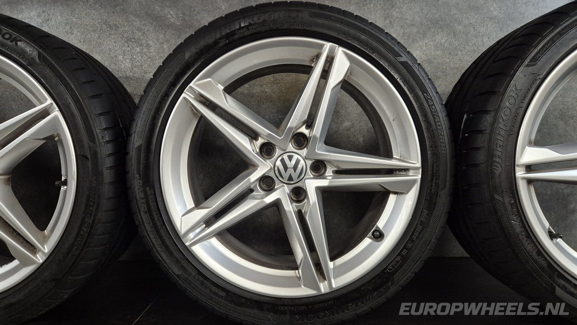 18 inch VW Passat Sharan velgen Hankook zomerbanden Alhambra, 18 inch, -, -, Banden en Velgen
