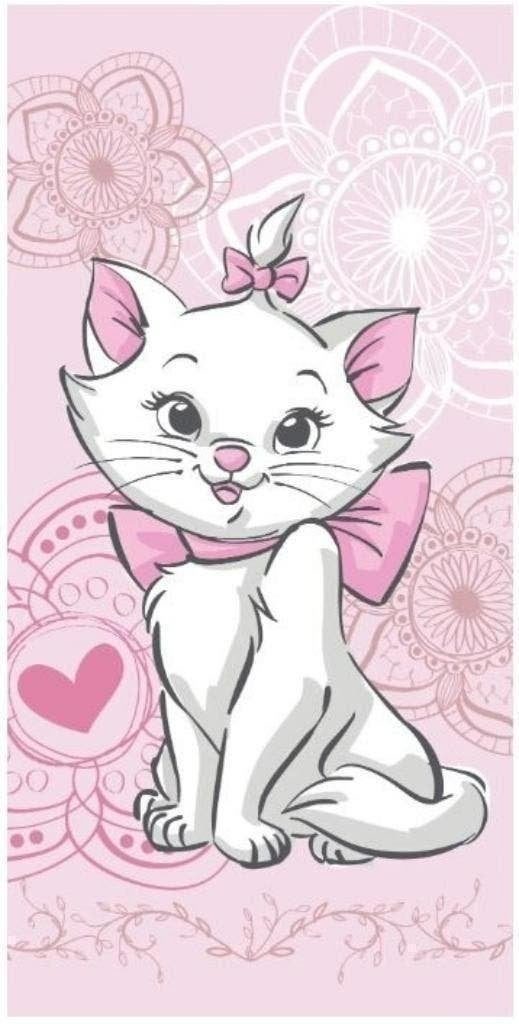Marie Cat Badlaken / Disney Strandlaken Aristocats - Katoen, Disney, Meisje, One size, Nieuw
