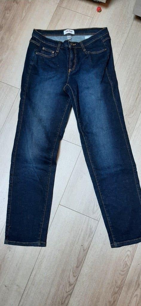 Jeansbroek maat L - 40, Kleding | Dames, Ophalen, John baner, Blauw, Maat 42/44 (L)