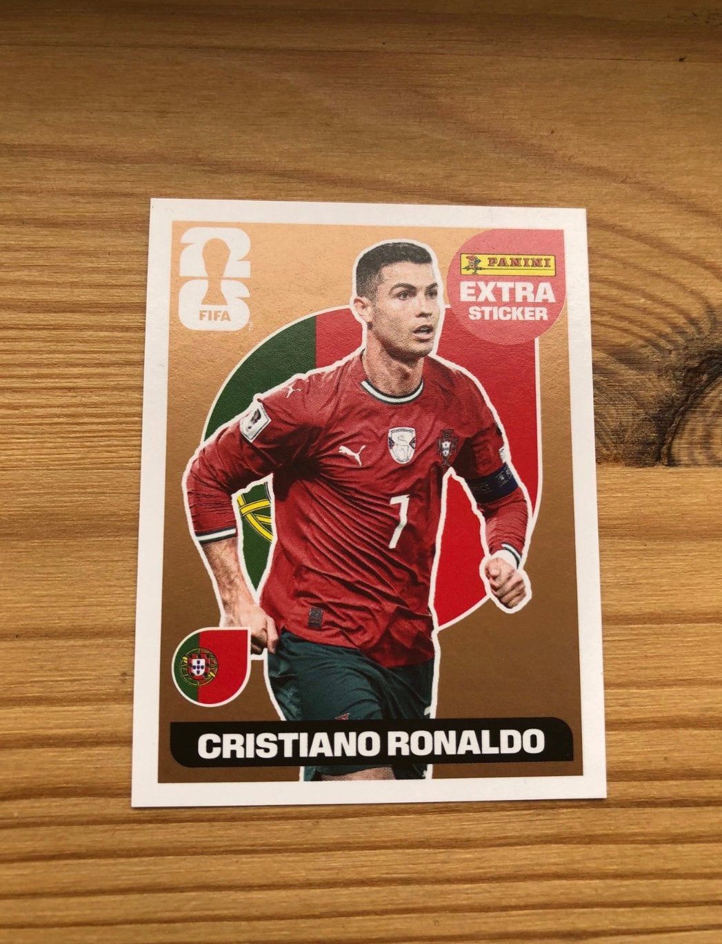 Ronaldo gouden sticker, Tickets & Billets, Sport | Football