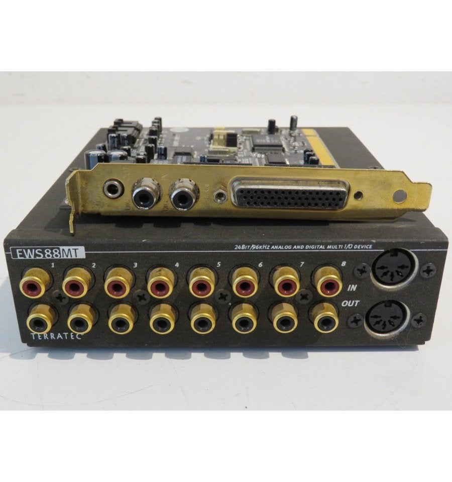 Terratec ews 88 mt soundcard, Enlèvement ou Envoi, Utilisé, 5 à 10 canaux