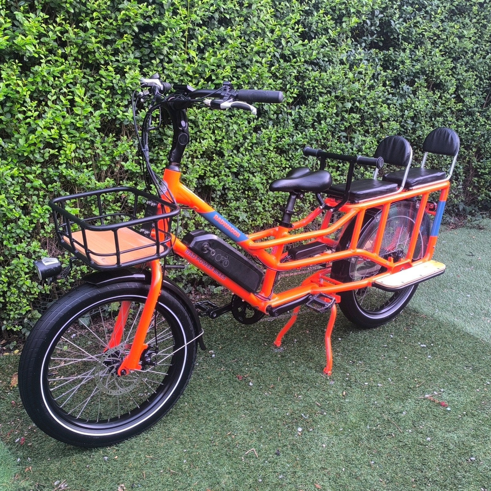 RadWagon 4 Electric Longtail/Cargo Bike Orange (2023), Enlèvement, Comme neuf, 50 km par batterie ou plus, Autres marques