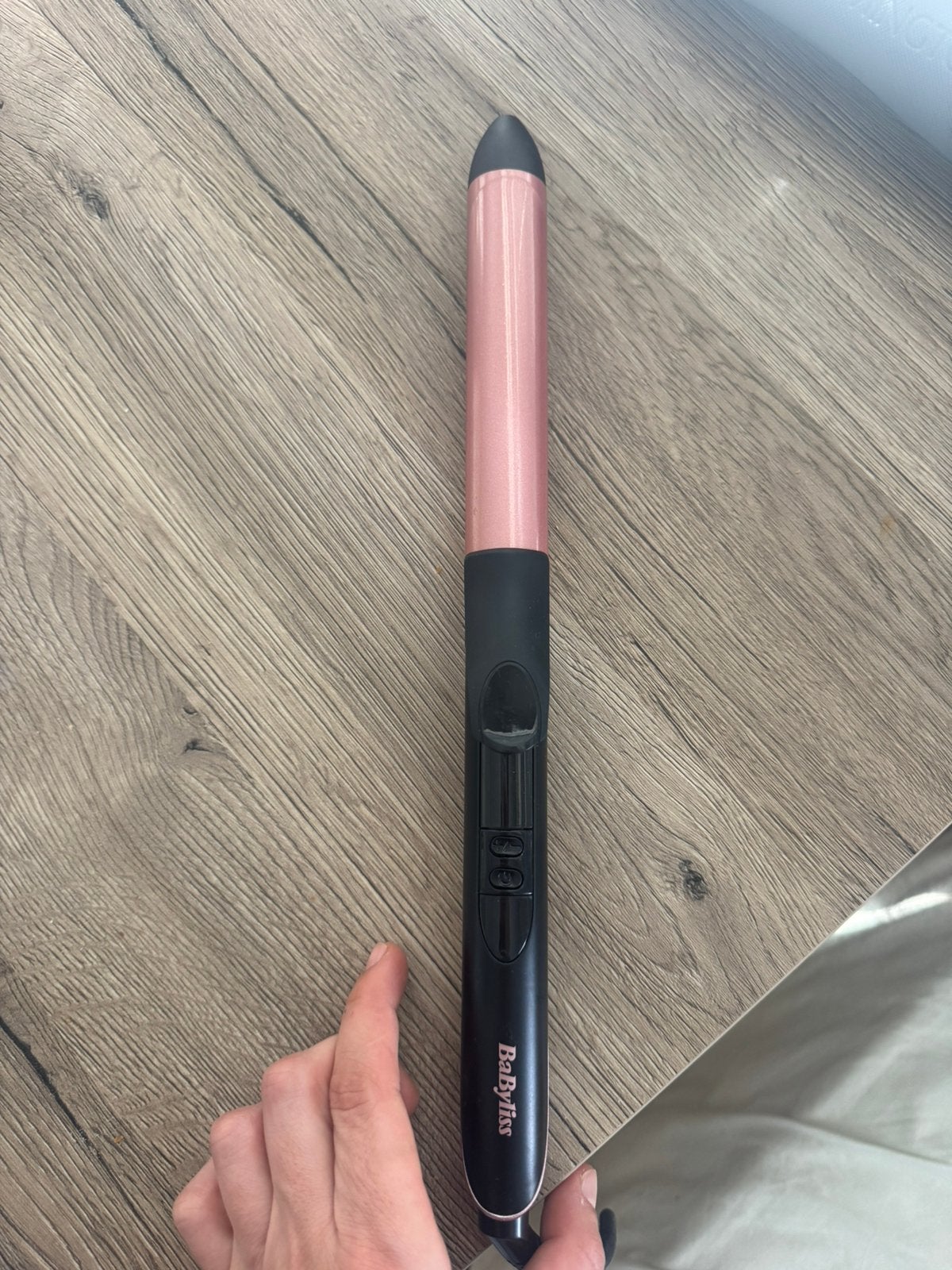 BaByliss Rose Quartz Curling Tong (25 mm), Ophalen, Zo goed als nieuw