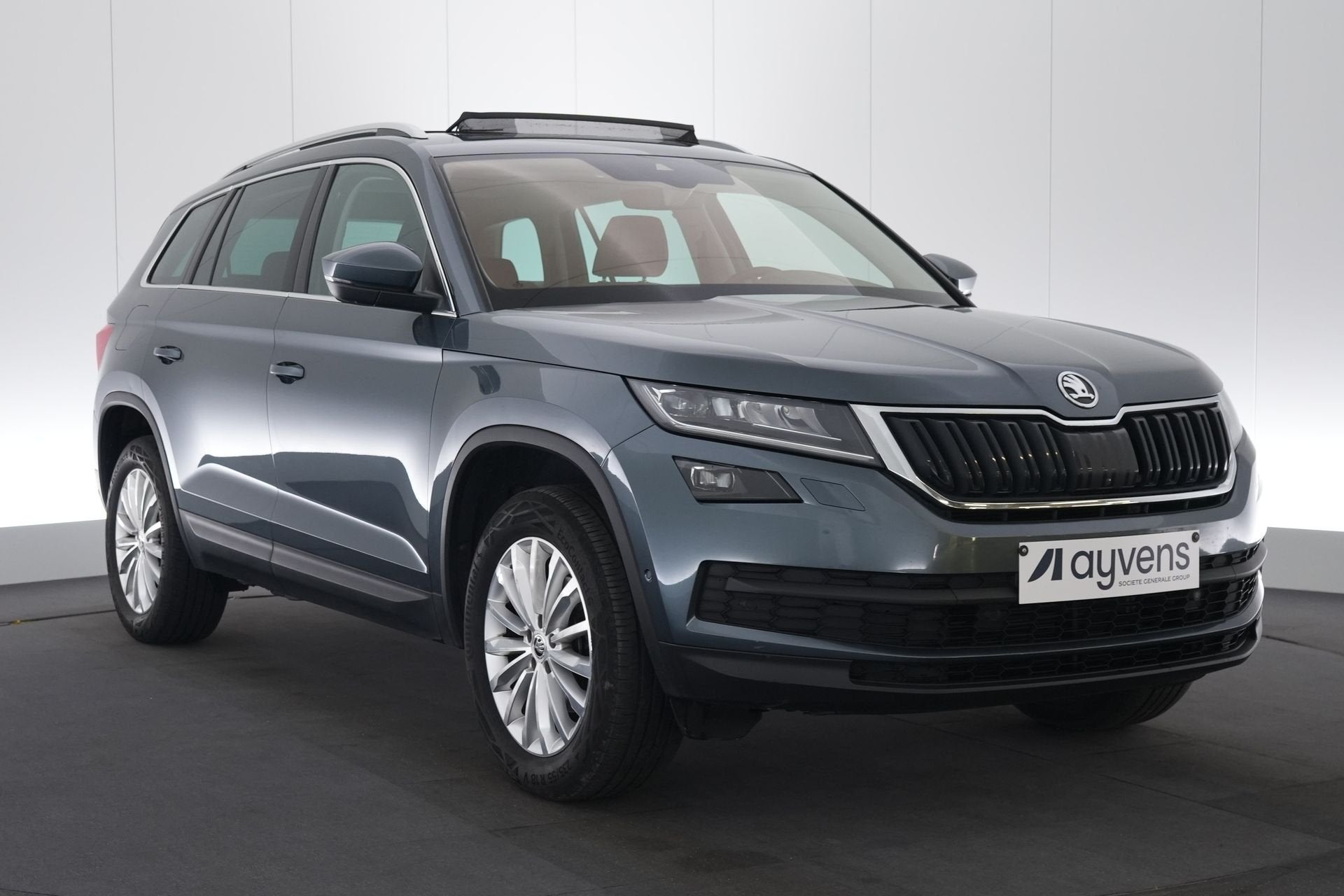 (2AWE922) SKODA KODIAQ, Cuir, Argent ou Gris, Achat, Carnet d'entretien