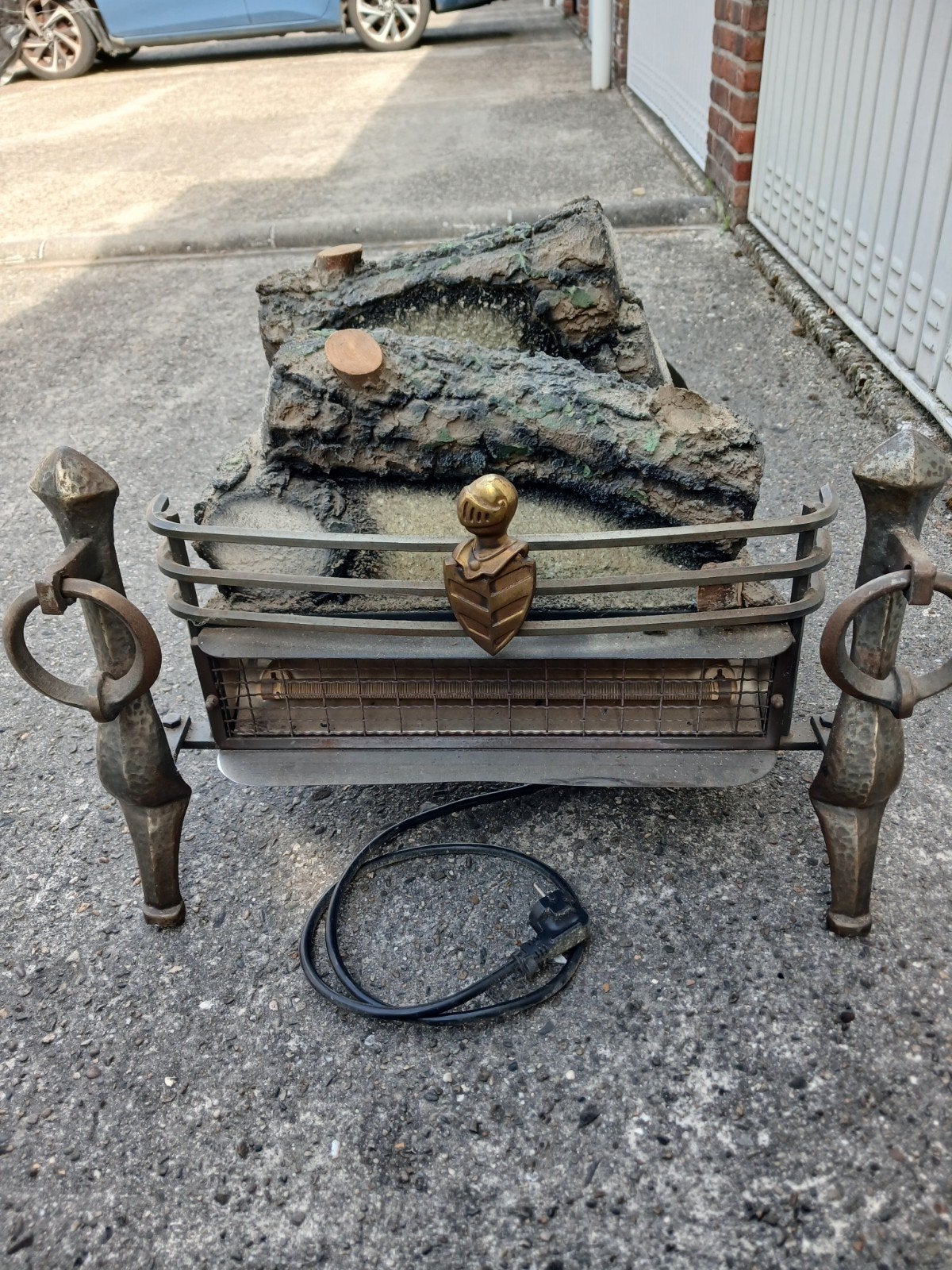 Openhaard met licht te koop, Huis en Inrichting, Haarden, Ophalen