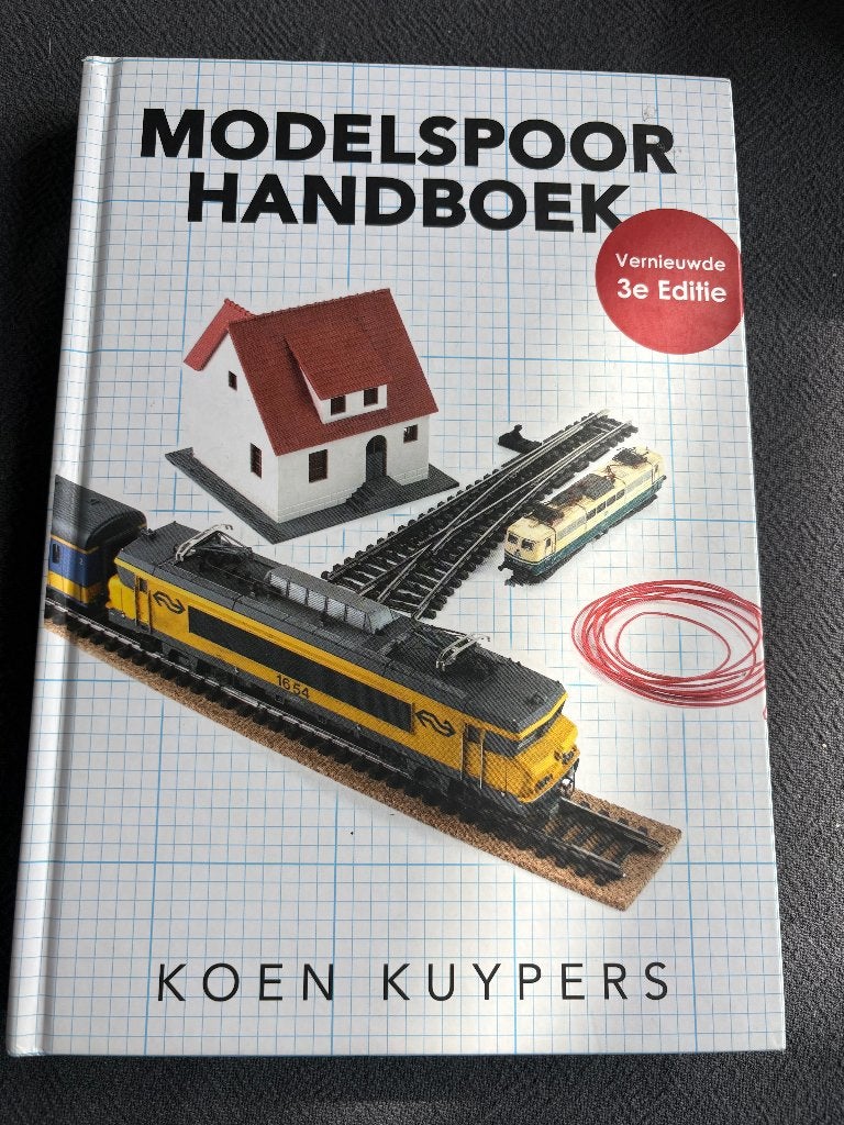 Modelspoor handboek Koen Kuypers, Hobby en Vrije tijd, Ophalen of Verzenden, Nieuw, Gelijkstroom of Wisselstroom, Boek, Tijdschrift of Catalogus