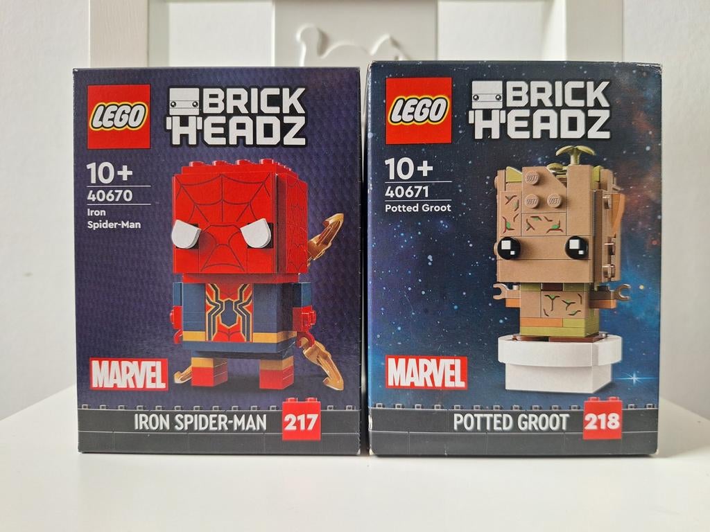 Lego Brickheadz 40670 & 40671 New & Sealed, Ophalen of Verzenden, Lego, BrickHeadz