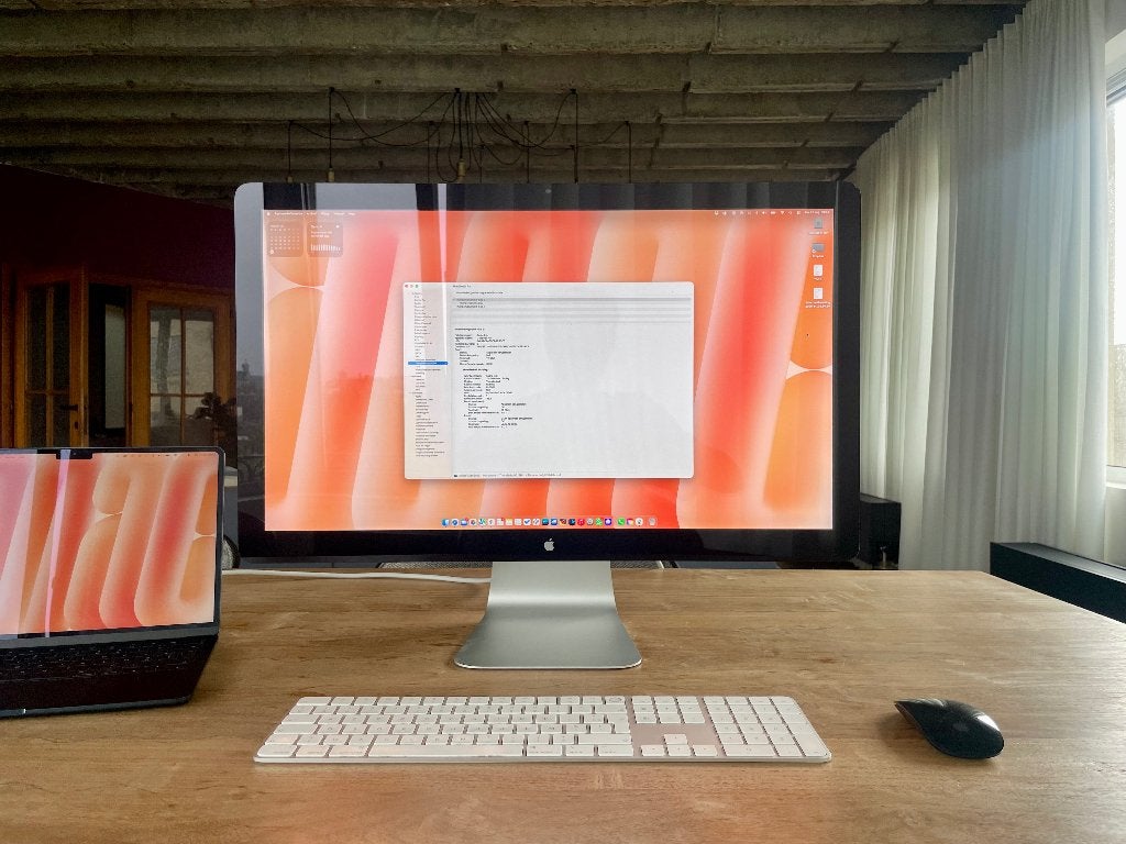 Apple Thunderbolt Display 27" incl. USB-C adapter, Computers en Software, Gaming, Gebruikt, IPS, Onbekend