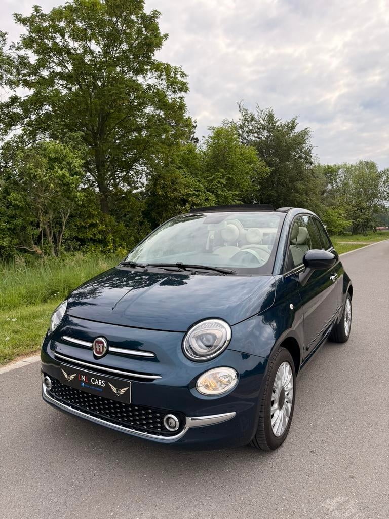 Fiat 500 Cabrio 1.2i automatique/Carplay/CC/Garantie, Autos, Fiat, 1242 cm³, Achat, Entreprise, Cabriolet