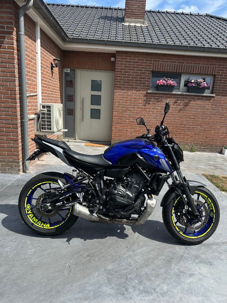 YAMAHA MT07 - 35 KW - EXCELLENT ETAT - 15000 KM, 2 cylindres, Particulier, Permis Moto A2 minimum, 700 cm³