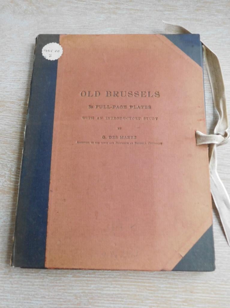 Old Brussels, 50 full-page plates, Boeken, Ophalen of Verzenden