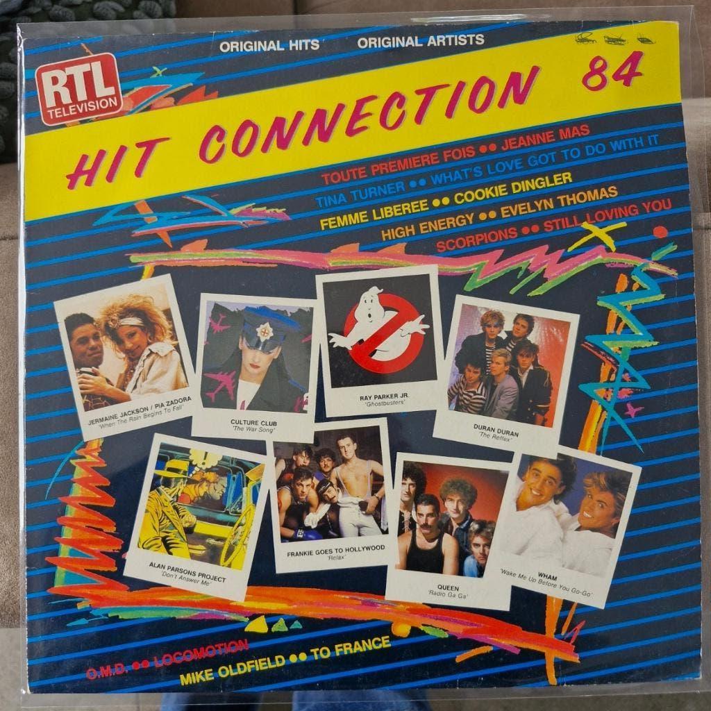 LP Hit Connection 84, 1980 - 1989, Zo goed als nieuw, 12 inch, Complilatie