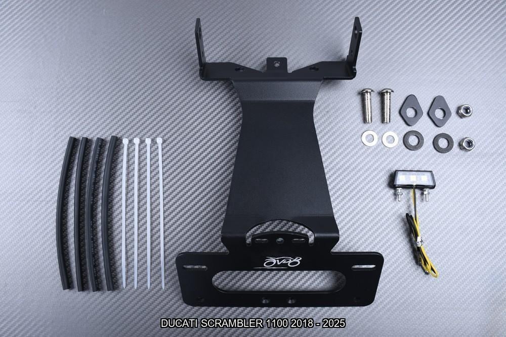 AVDB Kentekenplaathouder DUCATI SCRAMBLER 1100 2018 2025, Motoren, Ophalen of Verzenden, Nieuw