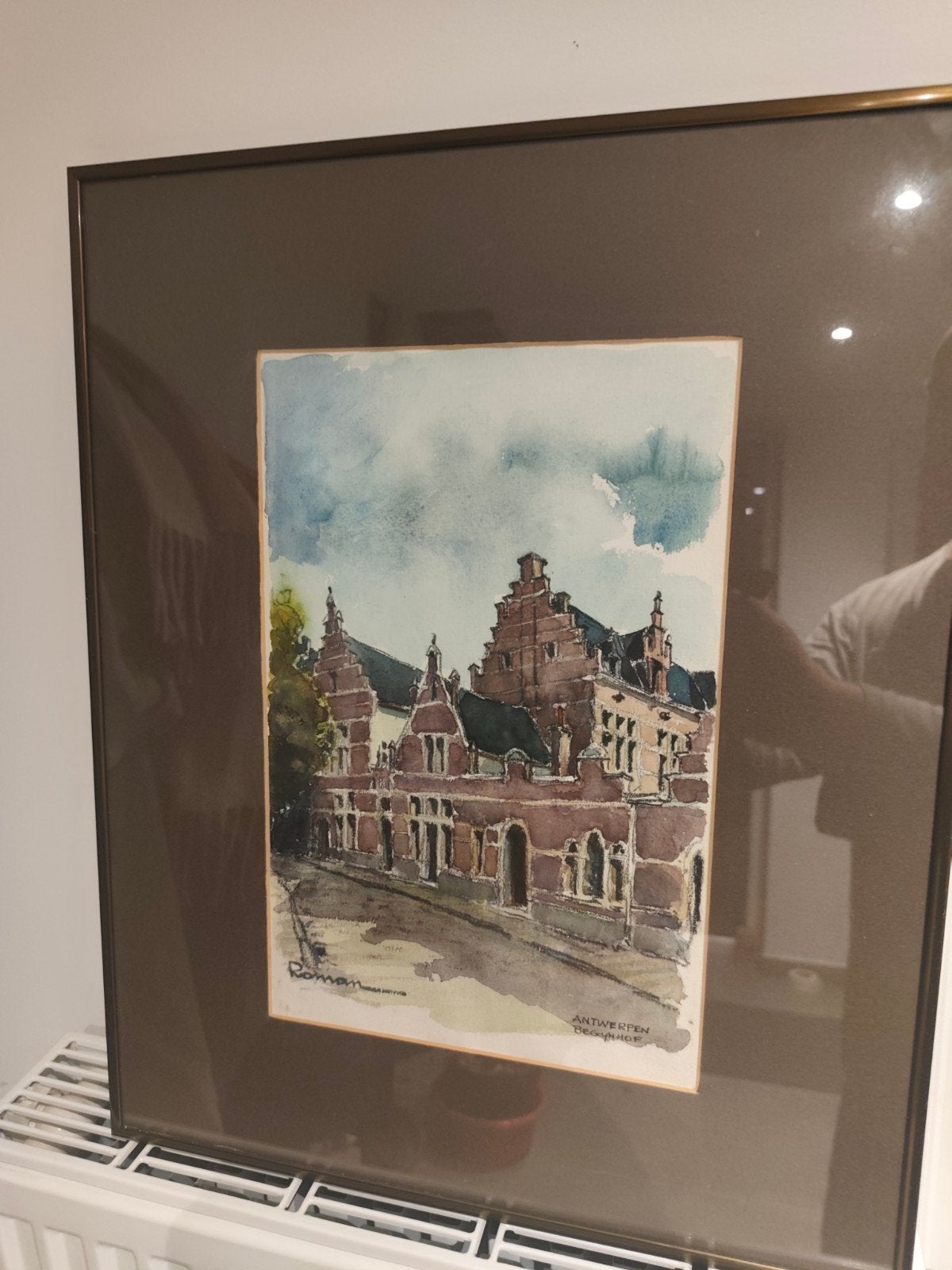 THOMAS ROMAN, Enlèvement ou Envoi, Aquarelle, Papier