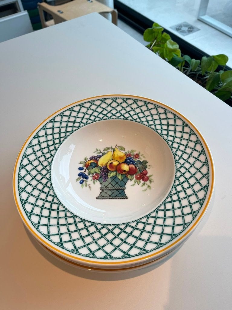 Villeroy & Boch servies - Basket, Ophalen, Zo goed als nieuw, Porselein, Compleet servies
