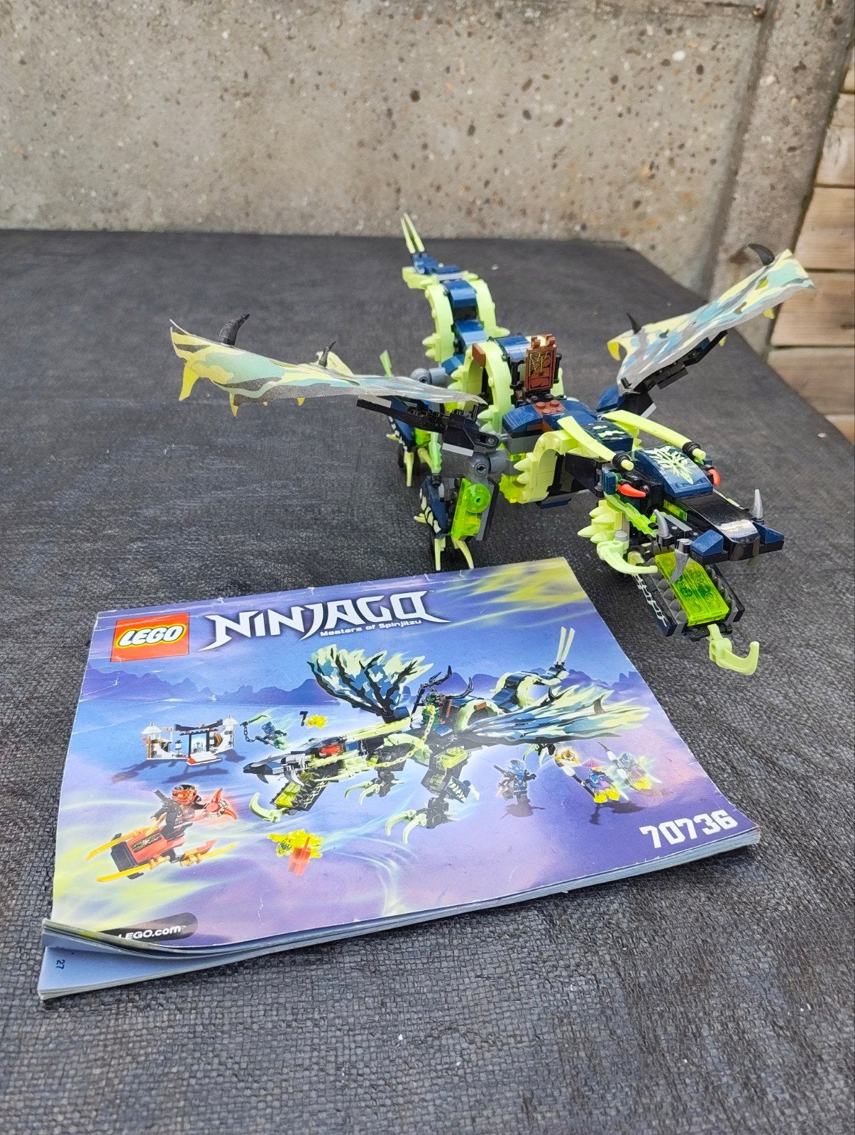 LEGO Ninjago Morro Dragon (70736) - enkel draak

draak

€ 1, Ophalen, Gebruikt, Lego, Overige typen
