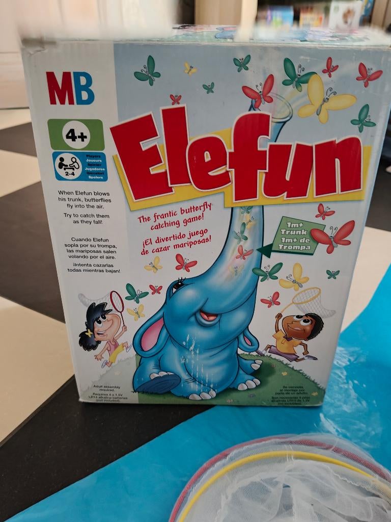 Jeu de plateau Elefun MB game, Enlèvement ou Envoi, Utilisé, MB spelen