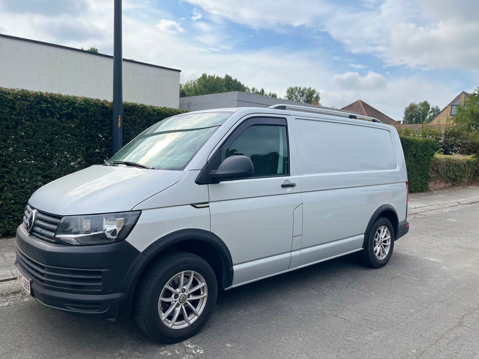 VW Transporter T6 Campervan | 123.000 km, Auto's, Volkswagen, Grijs, Particulier, Zilver of Grijs