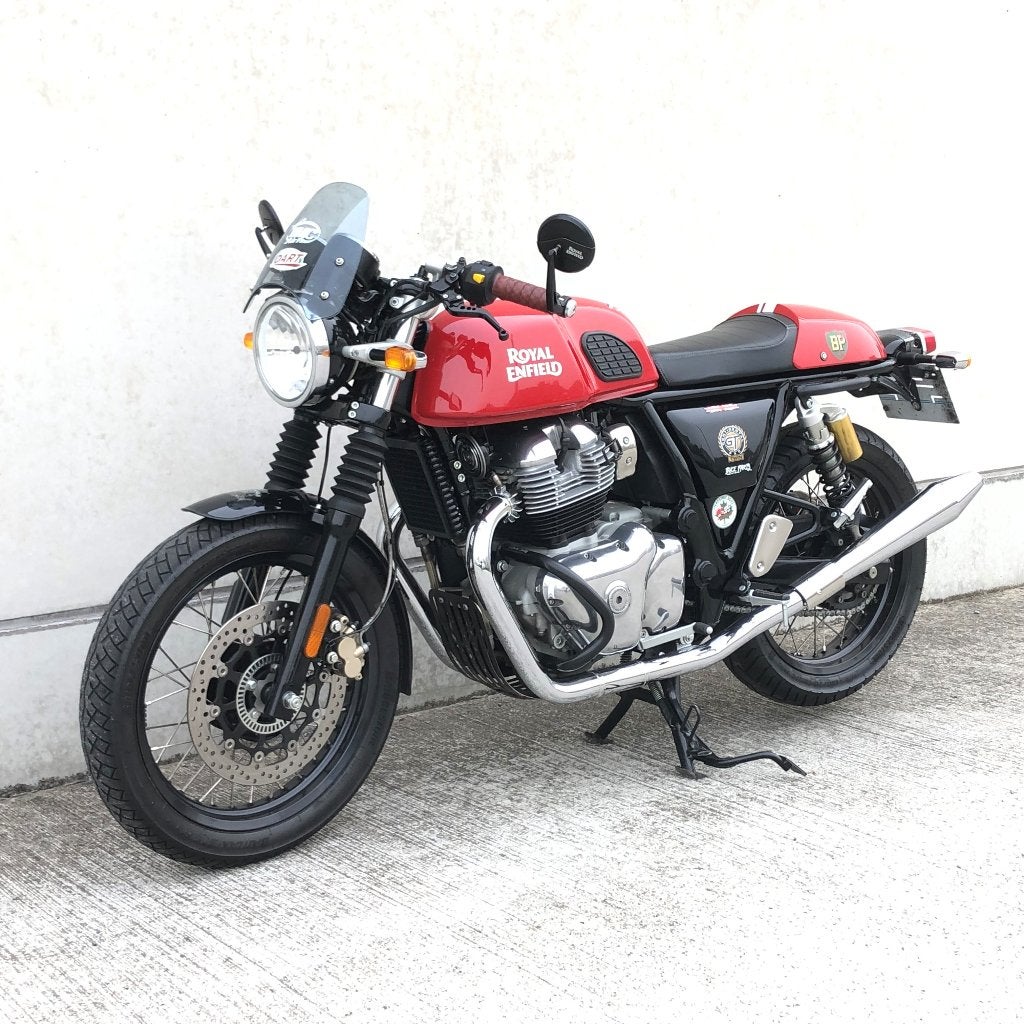 ROYAL ENFIELD CONTINENTAL GT 2021 GEKEURD GARANTIE, Motoren, 2 cilinders, Toermotor, Minimaal motorrijbewijs A2, ABS