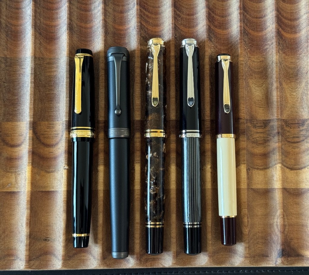Pelikan, Namisu, Aurora, Sailor vulpennen (Zie Beschrijving), Met doosje, Zo goed als nieuw, Vulpen, Ophalen
