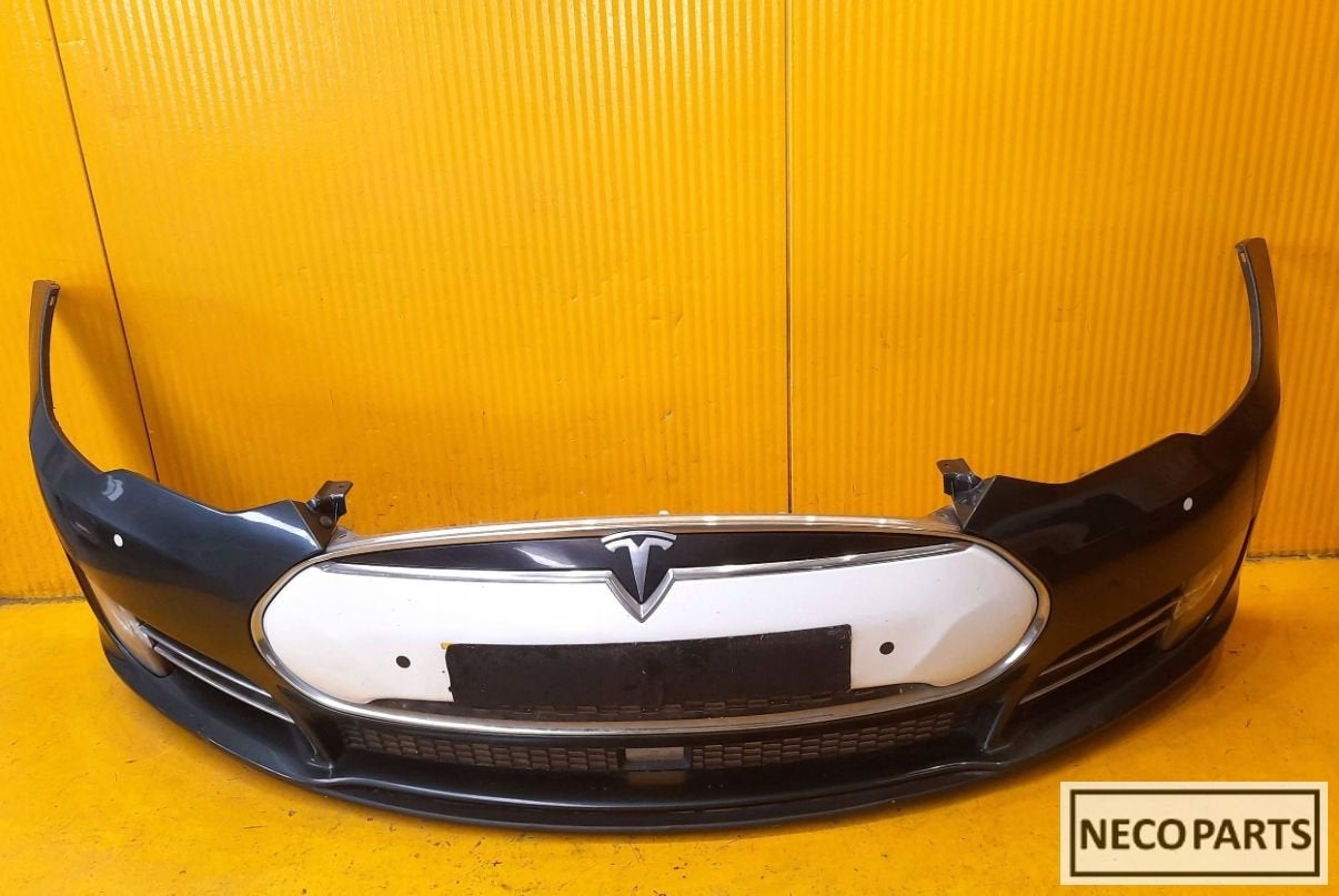 TESLA MODEL S VOORBUMPER ORIGINEEL COMPLEET ALLES LEVERBAAR, Auto-onderdelen, Carrosserie, Achterklep, Overige automerken, Achter