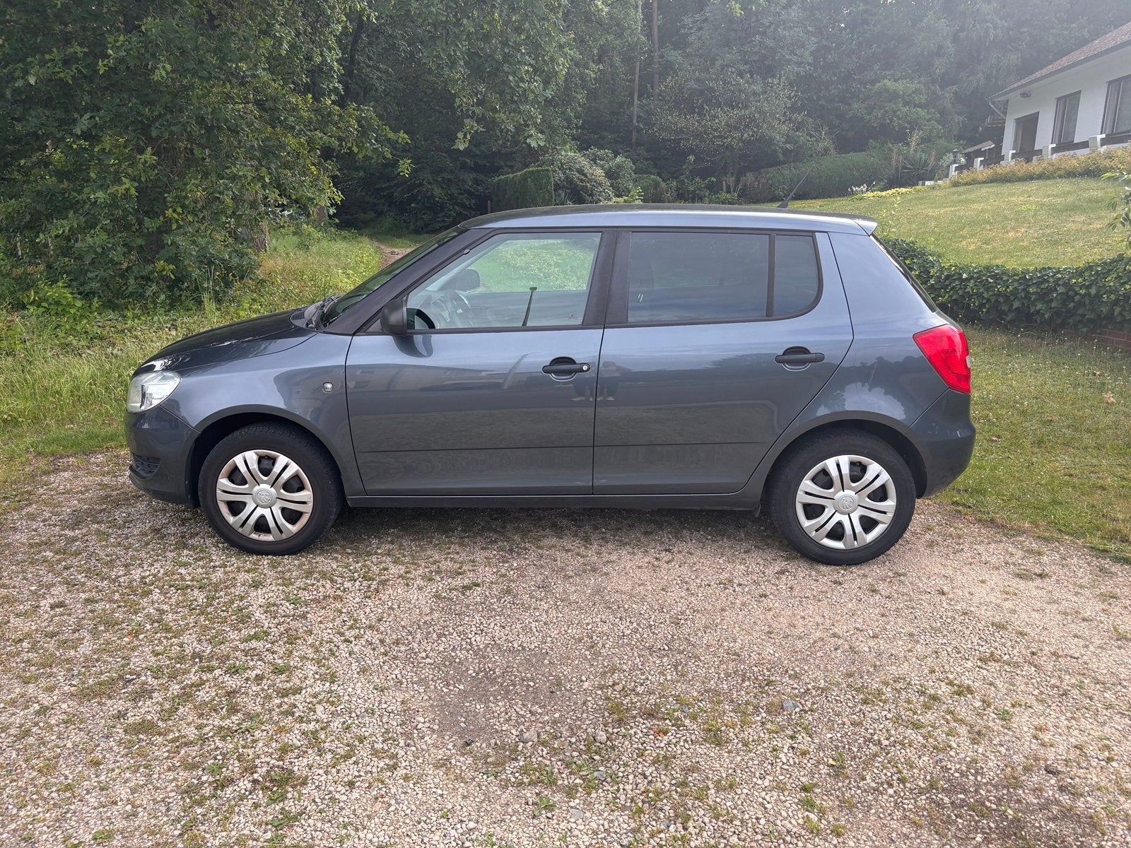 Skoda Fabia, Auto's, Skoda, Euro 5, Stof, Blauw, Handgeschakeld
